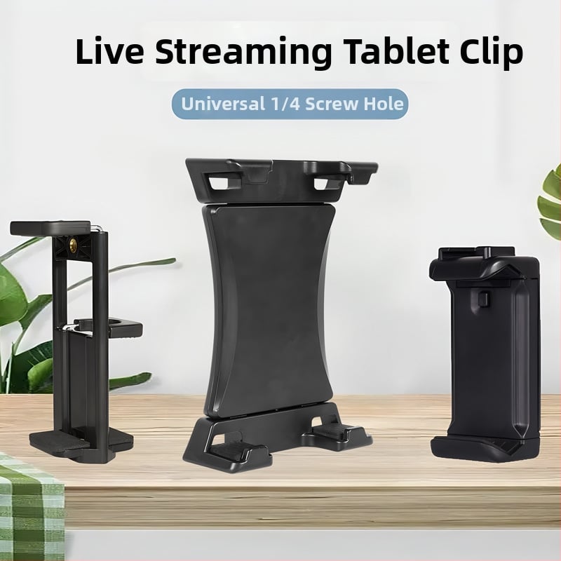 Kalio planšetdatora klips - salokāms universālais planšetdatora turētājs, saderīgs ar iPad/iPhone, 0,12 kg