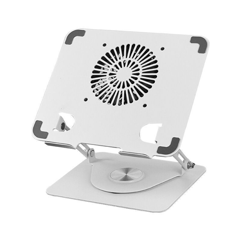 Klēpjdatora statīvs ar 360° pagriezienu, integrēta dzesēšana, atdalāms RGB ventilators