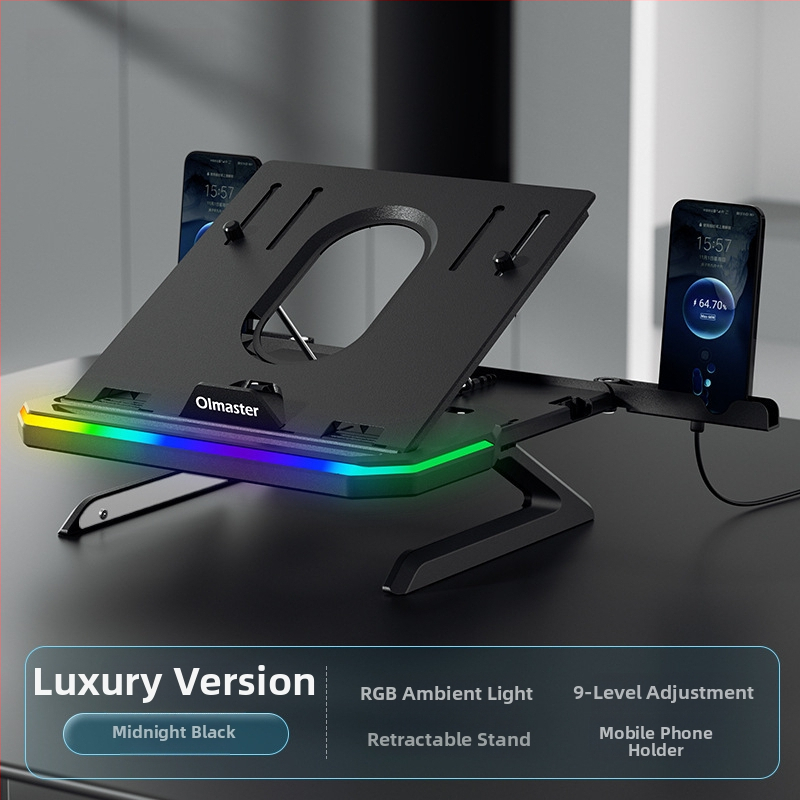 Datora portatīvā statīva ar pacēlumu dzesēšanai — Modelis Yh-ap9001, Plastmasa, Griežams, Zīmols Oimaster / i love moosite