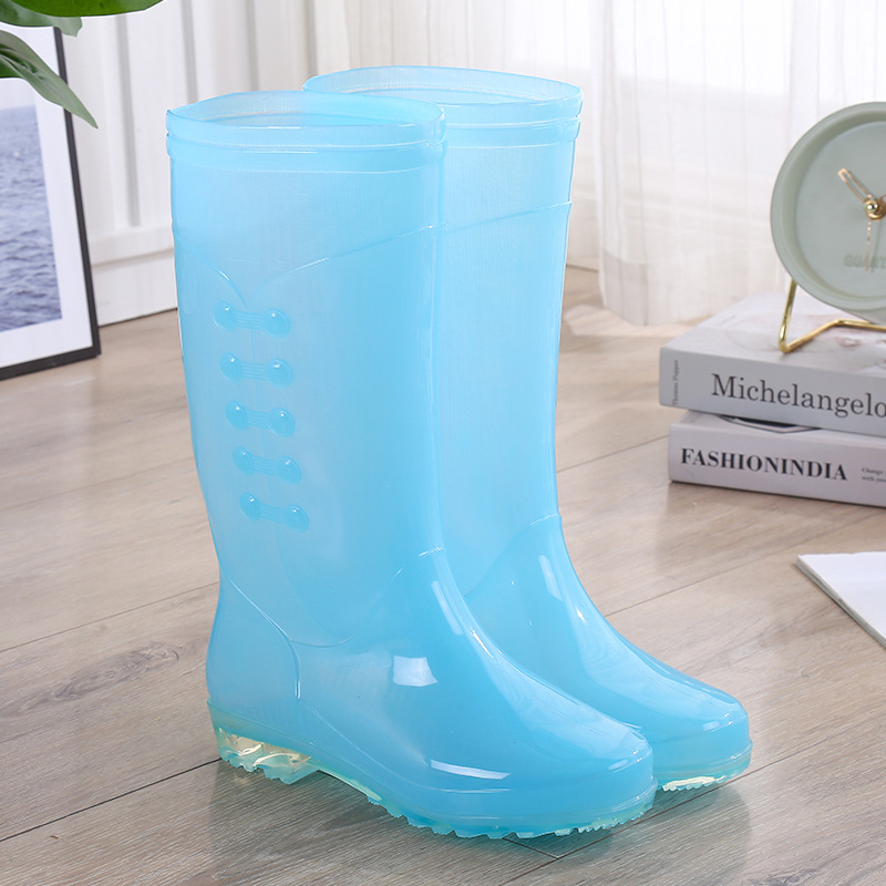 Moteriški lietaus batai su PVC viršutine, žemas kulnas (1–3 cm), žemas vamzdinės dalies aukštis, keturi sezonai