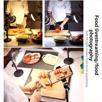 85W LED täiendav valgus live-ülekannete ja fotostsantsile, 220V, LED allikas, E14 pistikühendusega, 3m ulatus