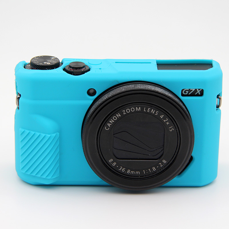 Θήκη σιλικόνης για Canon G7X II/III κάμερα – αντίσταση σε ρωγμές, ανθεκτική σε γρατσουνιές και αδιάβροχη
