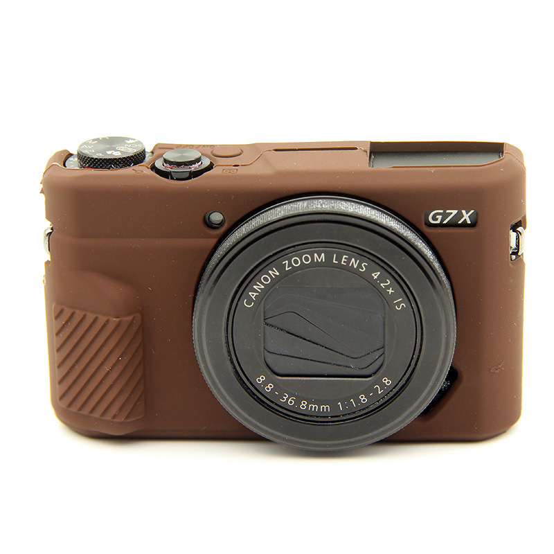 Θήκη σιλικόνης για Canon G7X II/III κάμερα – αντίσταση σε ρωγμές, ανθεκτική σε γρατσουνιές και αδιάβροχη