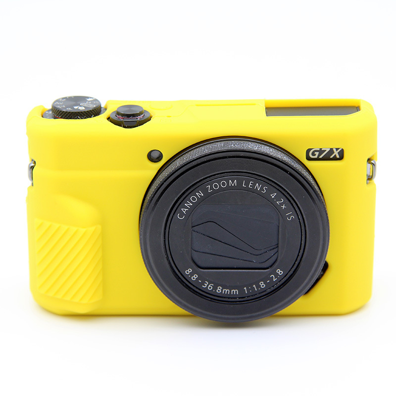 Θήκη σιλικόνης για Canon G7X II/III κάμερα – αντίσταση σε ρωγμές, ανθεκτική σε γρατσουνιές και αδιάβροχη
