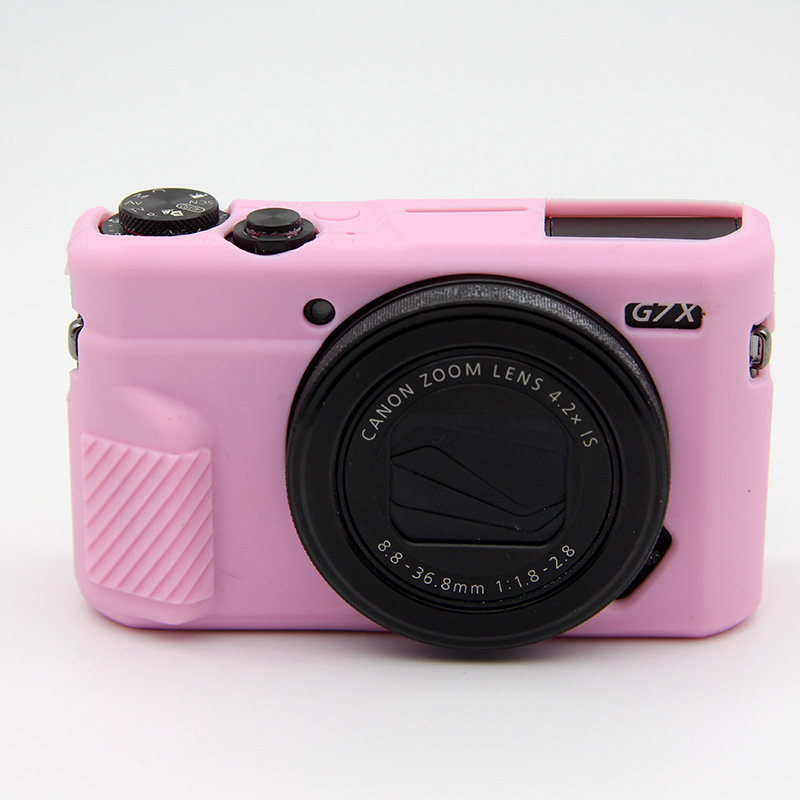 Θήκη σιλικόνης για Canon G7X II/III κάμερα – αντίσταση σε ρωγμές, ανθεκτική σε γρατσουνιές και αδιάβροχη