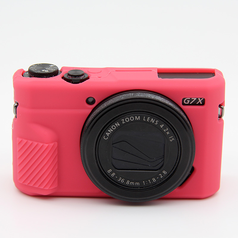 Θήκη σιλικόνης για Canon G7X II/III κάμερα – αντίσταση σε ρωγμές, ανθεκτική σε γρατσουνιές και αδιάβροχη