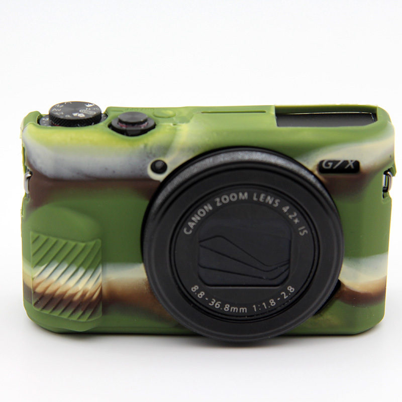 Θήκη σιλικόνης για Canon G7X II/III κάμερα – αντίσταση σε ρωγμές, ανθεκτική σε γρατσουνιές και αδιάβροχη