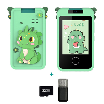 Детска дигитална камера с мобилен стил, обратим дизайн, 24MP снимки, TF карта поддръжка, видеозапис