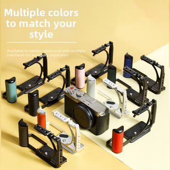 Yan Zuo YZ-079 Aliuminio lydinio kameros kūno priedas, suderinamas su Panasonic S9, apkrova 6-10 kg