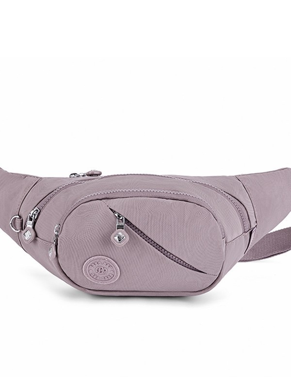 Hibridinė krūtinės/juosmens rankinė telefonui — išorė nailonas, vidus medvilnė, užtrauktukas, vidinės kišenės telefonui ir dokumentams