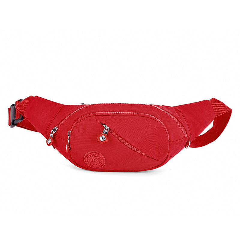 Hibridinė krūtinės/juosmens rankinė telefonui — išorė nailonas, vidus medvilnė, užtrauktukas, vidinės kišenės telefonui ir dokumentams