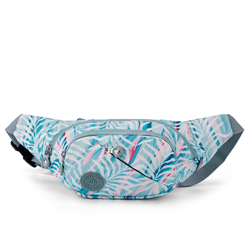 Hibridinė krūtinės/juosmens rankinė telefonui — išorė nailonas, vidus medvilnė, užtrauktukas, vidinės kišenės telefonui ir dokumentams