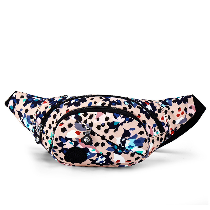 Hibridinė krūtinės/juosmens rankinė telefonui — išorė nailonas, vidus medvilnė, užtrauktukas, vidinės kišenės telefonui ir dokumentams