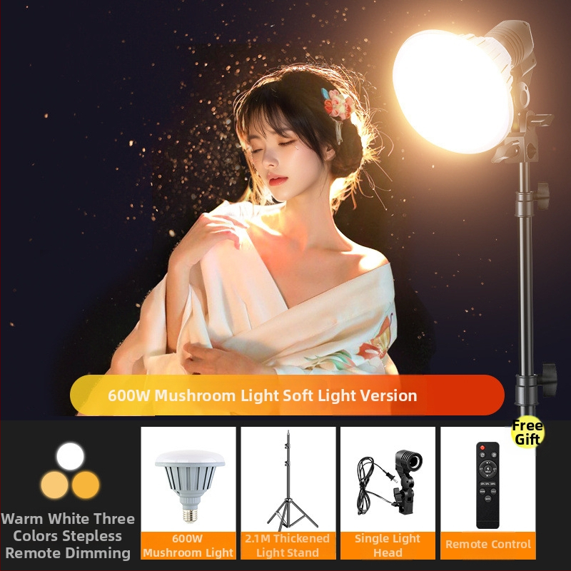 Transliacijoms grožiui skirtas šviesos su plaukų papildomu šviesos, fokuso šviesa ir kontūro šviesa, daugiažymė spalvų temperatūra, atskiras maitinimo šaltinis, ryškumo reguliavimas