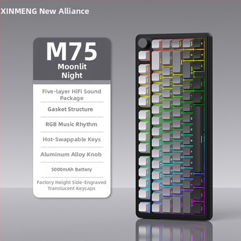 Гейминг клавиатура, безжична, механични превключватели, RGB подсветка, водоустойчива