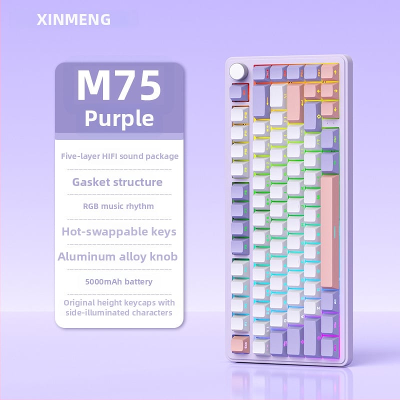 Гейминг клавиатура, безжична, механични превключватели, RGB подсветка, водоустойчива