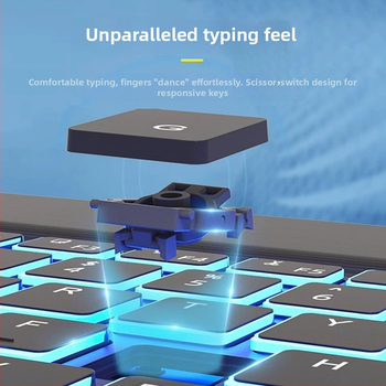 Bluetooth tipkovnica za iPad, mobitel, tablet i prijenosno računalo — bežična, punjiva, USB-C napajanje, ergonomska, mogućnost tiskanja logotipa