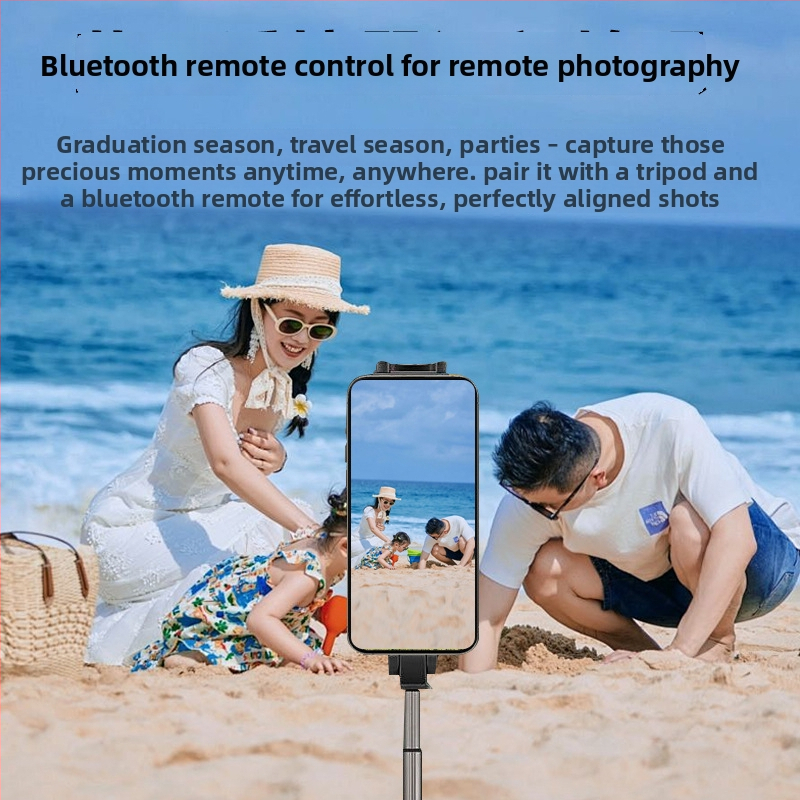 Elebest K13 Galinis magnetinis selfie įrenginys su projekcija išmaniesiems telefonams — ABS medžiaga, 3 skyriaus dizainas, Bluetooth, maksimali apkrova 2–5 kg