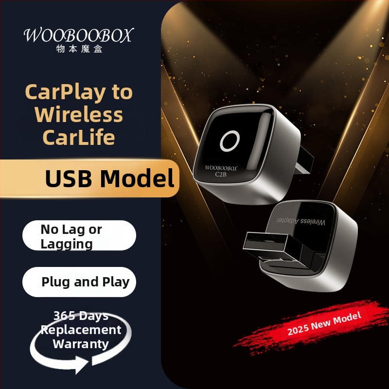 Wooboobox M5 Traadita Autonavigatsioonikarp — Ühilduv Mercedes-Benz, Volkswagen, Audi, Toyota ja Buick