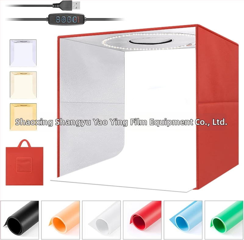 LT40 kompakti studijos fotografinio komplektas su Oxford audiniu, svoris 2 kg, vieno žingsnio surinkimas