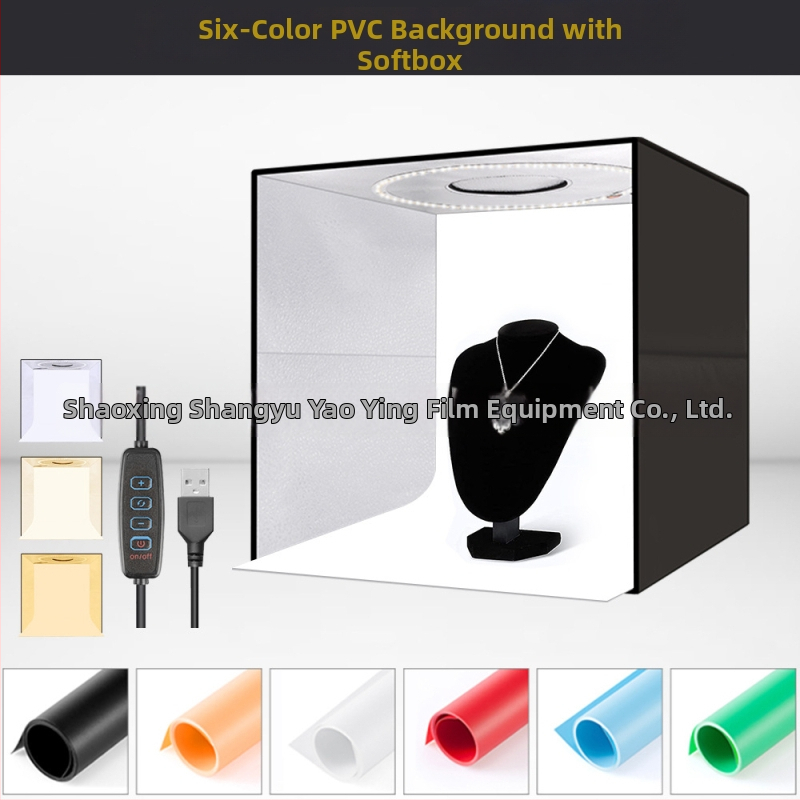 LT40 kompakti studijos fotografinio komplektas su Oxford audiniu, svoris 2 kg, vieno žingsnio surinkimas