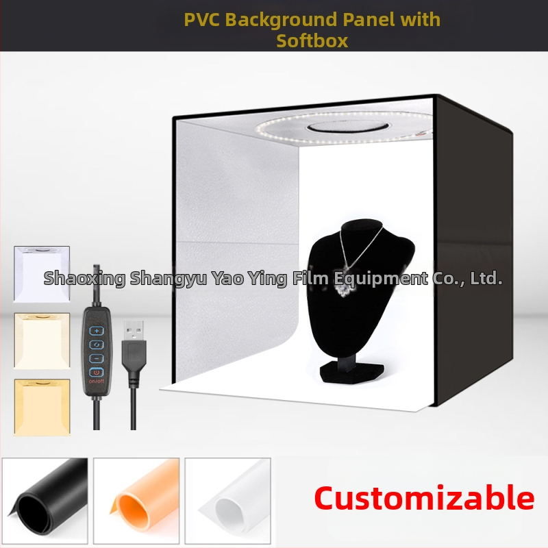 LT40 kompakti studijos fotografinio komplektas su Oxford audiniu, svoris 2 kg, vieno žingsnio surinkimas