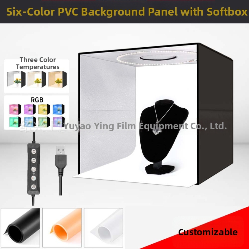 LT40 kompakti studijos fotografinio komplektas su Oxford audiniu, svoris 2 kg, vieno žingsnio surinkimas