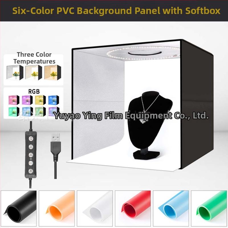 LT40 kompakti studijos fotografinio komplektas su Oxford audiniu, svoris 2 kg, vieno žingsnio surinkimas