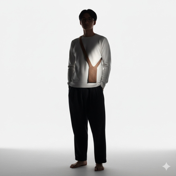 Nothing adīta telefona soma visiem modeļiem – 3D plissētā estētika, minimālisks stils, poliestera adīšana, kritienu aizsardzība