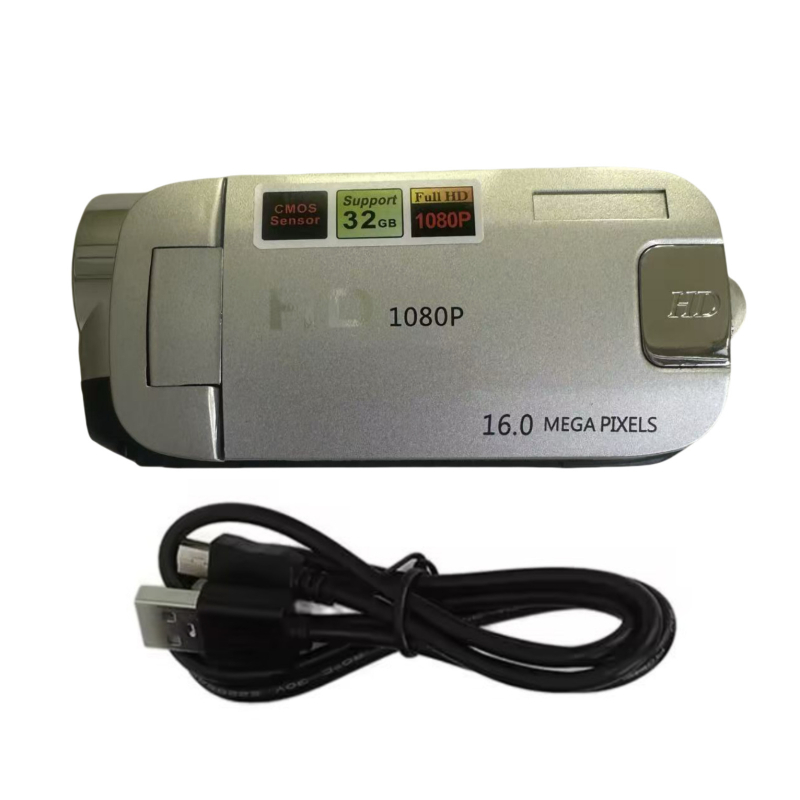 D90 skaitmeninis fotoaparatas su 16MP, 1080p, 2,7 colio LCD, elektroninė vaizdo stabilizacija, stereo mikrofonas