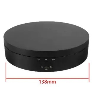 Elektrinis pasukamas demonstracinis stovas, apvali demonstracinė plokštė, trijų greičių reguliavimas, reguliuojamas kampas, įkraunamas