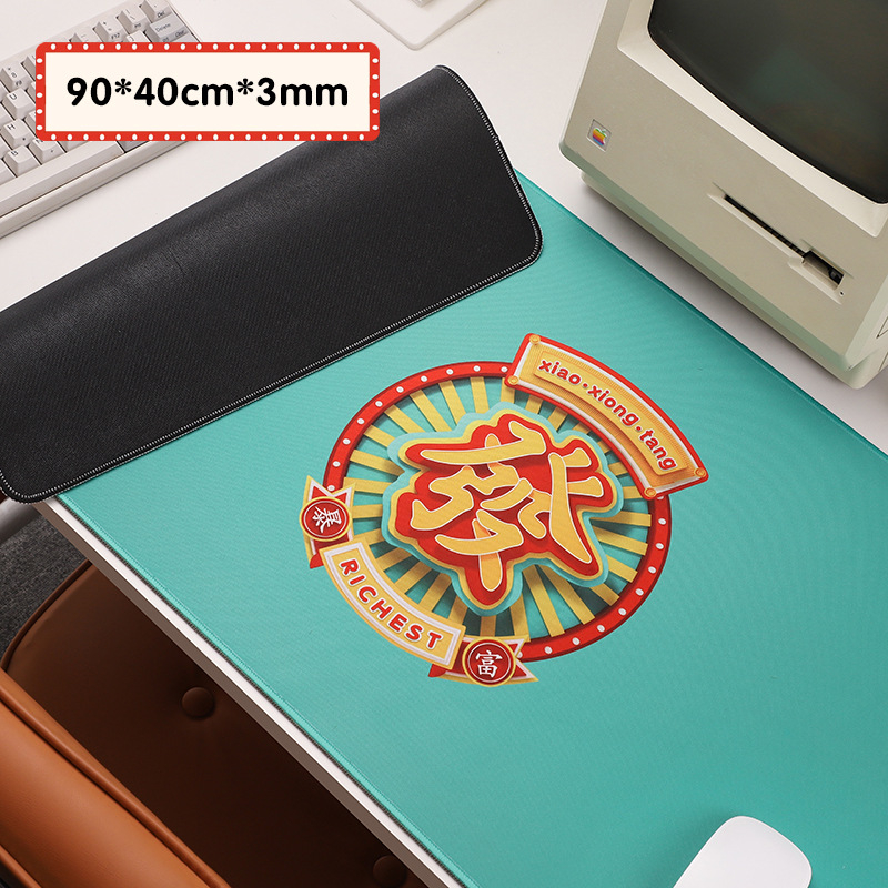 Rokas locītavas paliktnis tastatūrai un pelei ar atmiņas putām un silikona audumu, vienpusīgs, ar logotipu