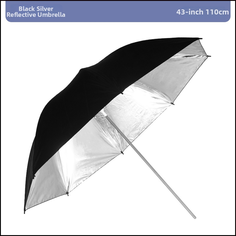 Fotografinis reflektuojantis skėtis šviesai, parabolinis dizainas, prekės ženklas Miaotu, modelis Reflective umbrella, maksimalus apkrova 2–5 kg, svoris 0,5 kg