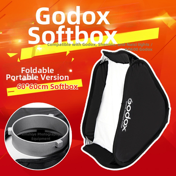 God Cow sulankstomas minkštojo apšvietimo dėklas portretų ir dokumentų fotografijai