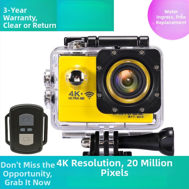 X6 veiksmo kamera – 360° įrašas, 3 MP, palaiko iki 32 GB atminties kortelę, svoris 75,6 g