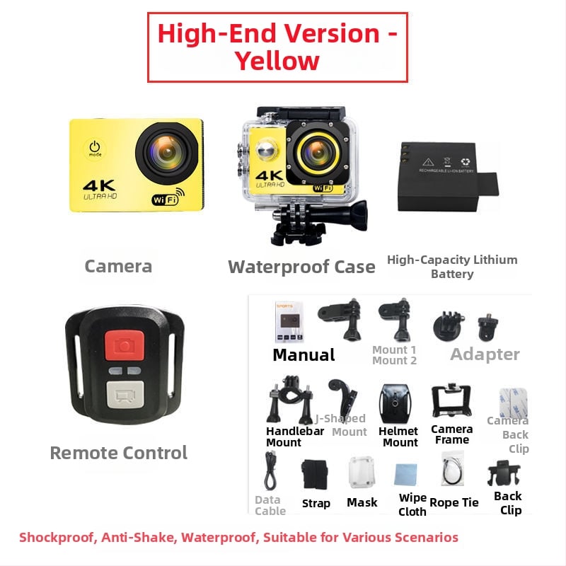 X6 veiksmo kamera – 360° įrašas, 3 MP, palaiko iki 32 GB atminties kortelę, svoris 75,6 g