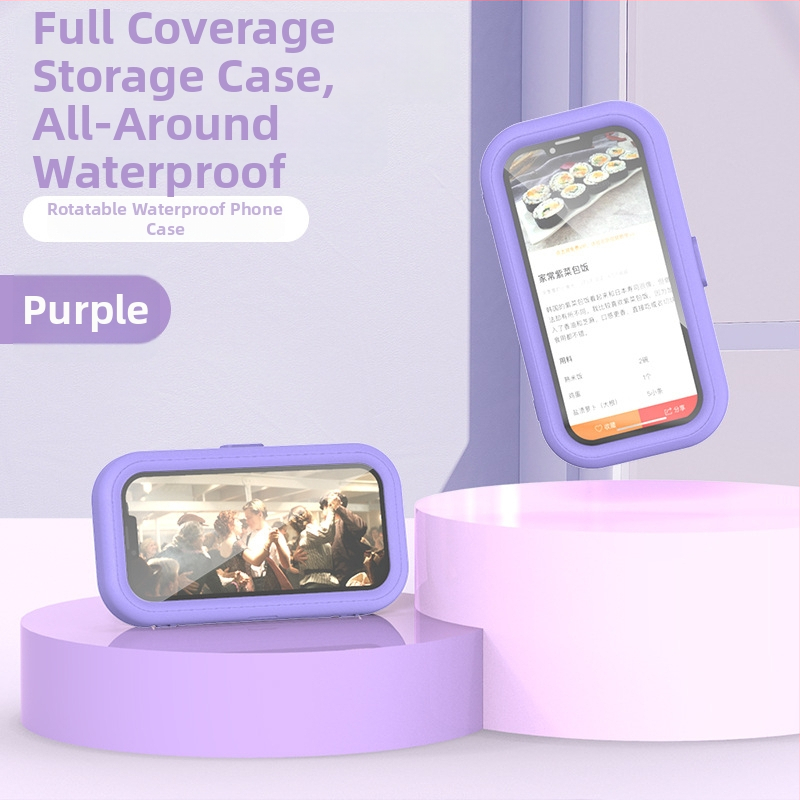 Držač za telefon u kupaonici – vodootporan, izvučni rotirajući rameni, protiv podrhtavanja, ABS materijal