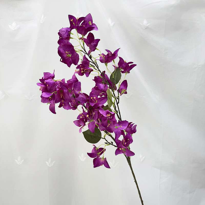 Bougainvillea Longyu craft flower umjetni cvijet – svilenkasta tkanina, aranžman u vazi, za vjenčanja, rekvizite za fotografiranje i kućnu dekoraciju