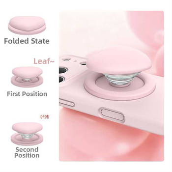 Sirds formas telefona turētājs no pilnīga šķidrā silikona, FG-85536; saderīgs ar Apple; magnētiska piestiprināšana visiem tālruņiem; pielāgošana pieejama