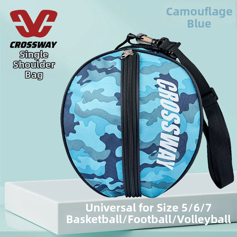 Geantă de baschet CROSSWAY — din Oxford cloth, personalizare disponibilă și imprimare logo, potrivită pentru baschet