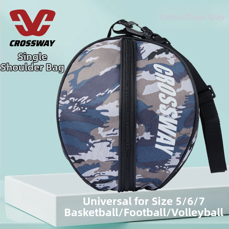 Geantă de baschet CROSSWAY — din Oxford cloth, personalizare disponibilă și imprimare logo, potrivită pentru baschet