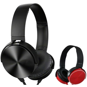 Căști over-ear, cu fir, cu microfon, pentru OPPO/Huawei/Vivo telefoane și PC — conector tip L, design simplu, căști karaoke și gaming