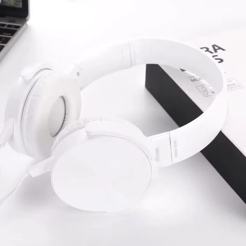 Căști over-ear, cu fir, cu microfon, pentru OPPO/Huawei/Vivo telefoane și PC — conector tip L, design simplu, căști karaoke și gaming
