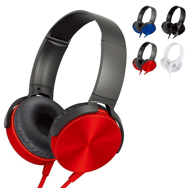 Căști over-ear, cu fir, cu microfon, pentru OPPO/Huawei/Vivo telefoane și PC — conector tip L, design simplu, căști karaoke și gaming