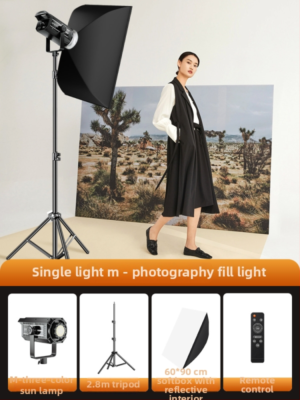 LED φωτιστικό συμπληρώματος για ζωντανή μετάδοση — 51–100W, 220V, ρυθμιζόμενη θερμοκρασία χρώματος, κάθετη χρήση