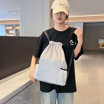 Rucsac cu șnur pentru baschet și înot – pentru antrenament, fitness și utilizare în exterior