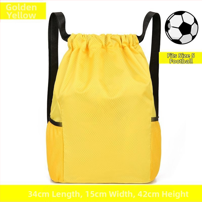 Rucsac cu șnur pentru baschet și înot – pentru antrenament, fitness și utilizare în exterior