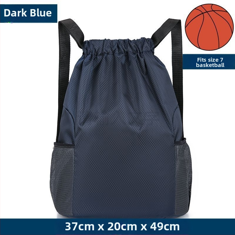Rucsac cu șnur pentru baschet și înot – pentru antrenament, fitness și utilizare în exterior