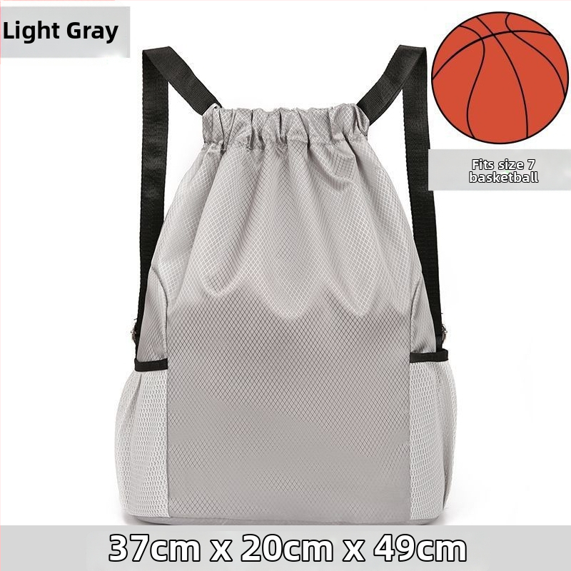 Rucsac cu șnur pentru baschet și înot – pentru antrenament, fitness și utilizare în exterior