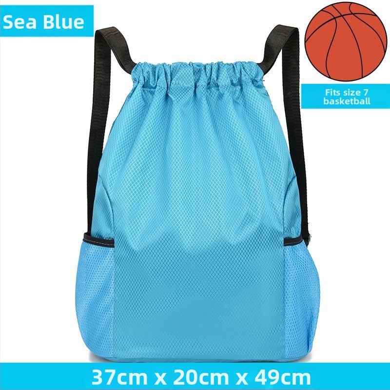 Rucsac cu șnur pentru baschet și înot – pentru antrenament, fitness și utilizare în exterior